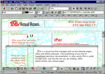 edit WYSIWYG even inside frames